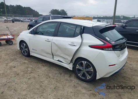 2018 Nissan Leaf Sv z USA, uszkodzony, nr VIN 1N4AZ1CP5JC303483